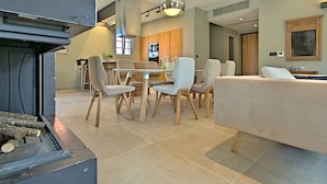 Villa | Living room - Luxury Villa with Designer Furniture, Private Pool, & Summer Kitchen near Kanfanar (Zminj)