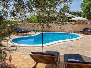 Outdoor pool - Renovated Holiday Home With Private Pool at 5 km From the Resort of Porec and Beach (Porec)