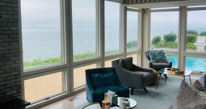 Breathtaking Oceanfront Home with Pool.