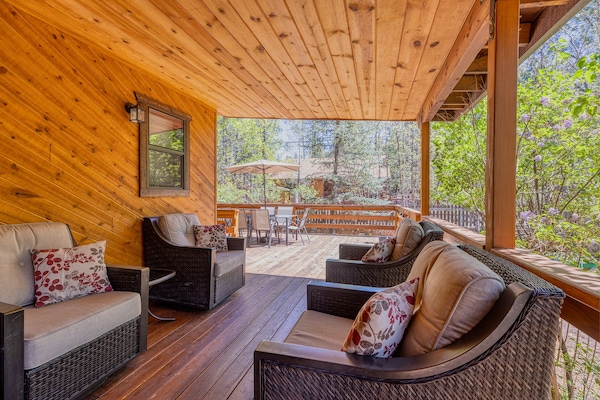 Back covered deck