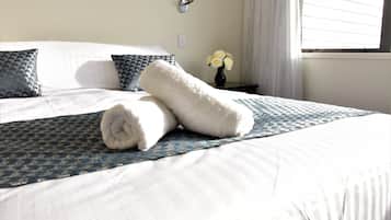 1 多间卧室、高档床上用品、Select Comfort 床、特色装修
