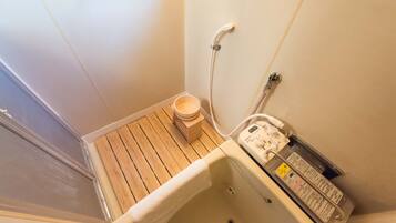 Apartment | Bathroom | Separate tub and shower, deep soaking tub, hair dryer, slippers