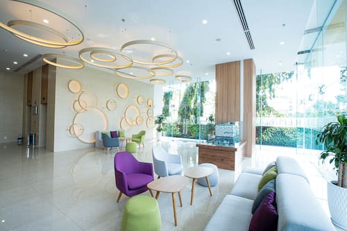 Lobby sitting area