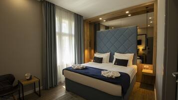 Biancheria da letto ipoallergenica, minibar, una cassaforte in camera