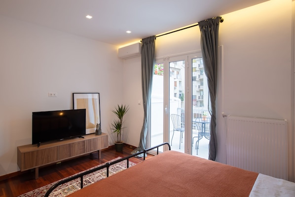 Apartment, 1 Bedroom | View from room - Phaedrus Living: City Luxury Flat Mavromichali (Athens)