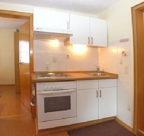 Kühlschrank, Mikrowelle, Herdplatte, Geschirrspüler