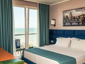 Double Room with Sea View (Sofa Bed) | Kedap suara, Wi-Fi gratis, dan seprai linen