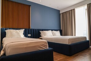 Triple Room with Land View | Soundproofing, free WiFi, bed sheets - VM Resort & SPA (Golem)