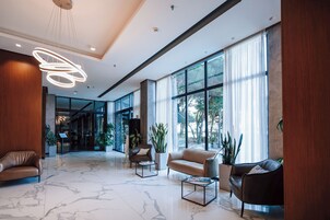 Sala de estar en el lobby