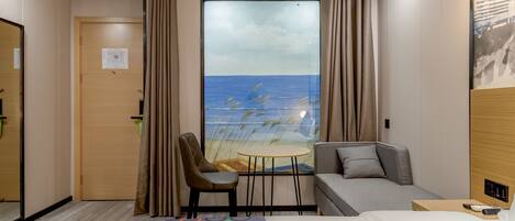 Kahden hengen superior-huone, ei ikkunoita | Pimennysverhot, ilmainen Wi-Fi, vuodevaatteet