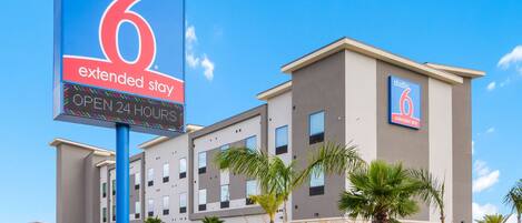 Majoituspaikan julkisivu