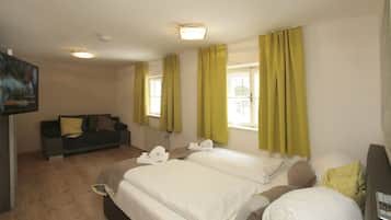 Free WiFi, bed sheets