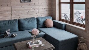Deluxe-Ferienhütte | Wohnzimmer