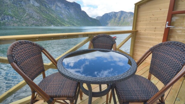 Ferienhütte | Balkon