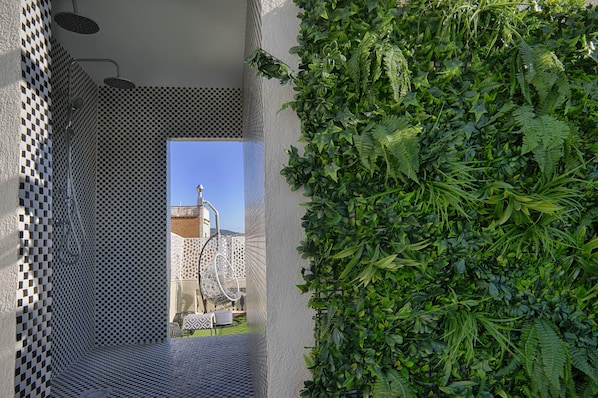 Terrasse sur le toit