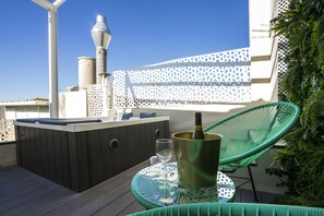 Rooftop terrace - Hotelito Boutique Badalona Mar (Badalona)
