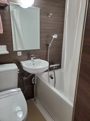 Hair dryer, towels