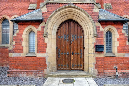 Exterior. Emmanuel Church Apartments
