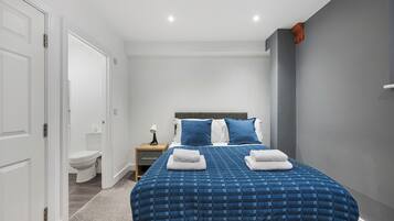 2 habitaciones y sábanas de algodón egipcio