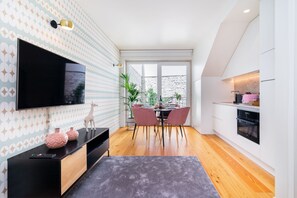 Apartment, 1 Schlafzimmer, Nichtraucher | Wohnbereich