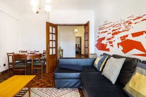 Apartment, 2 Bedrooms, Non Smoking | Living area - Damasceno Large Apartment (Lisbon)