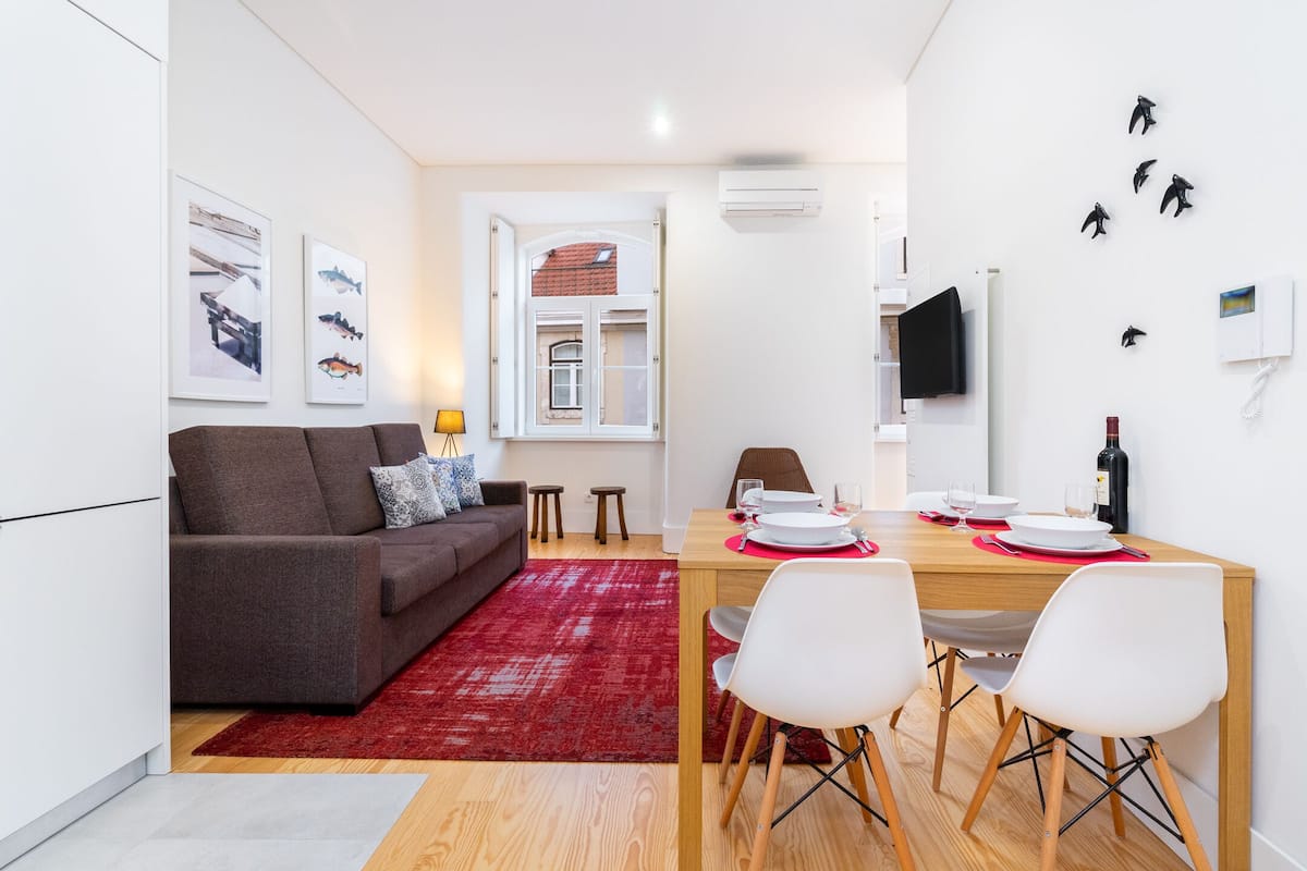 Departamento, 2 habitaciones, para no fumadores (Caravela) | Sala de estar | Televisión de pantalla plana