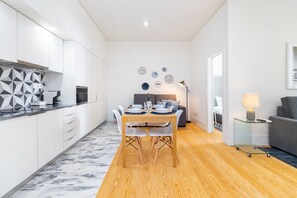 Apartment, 1 Bedroom, Non Smoking (Varina) | Private kitchen | Fridge, stovetop, electric kettle, toaster