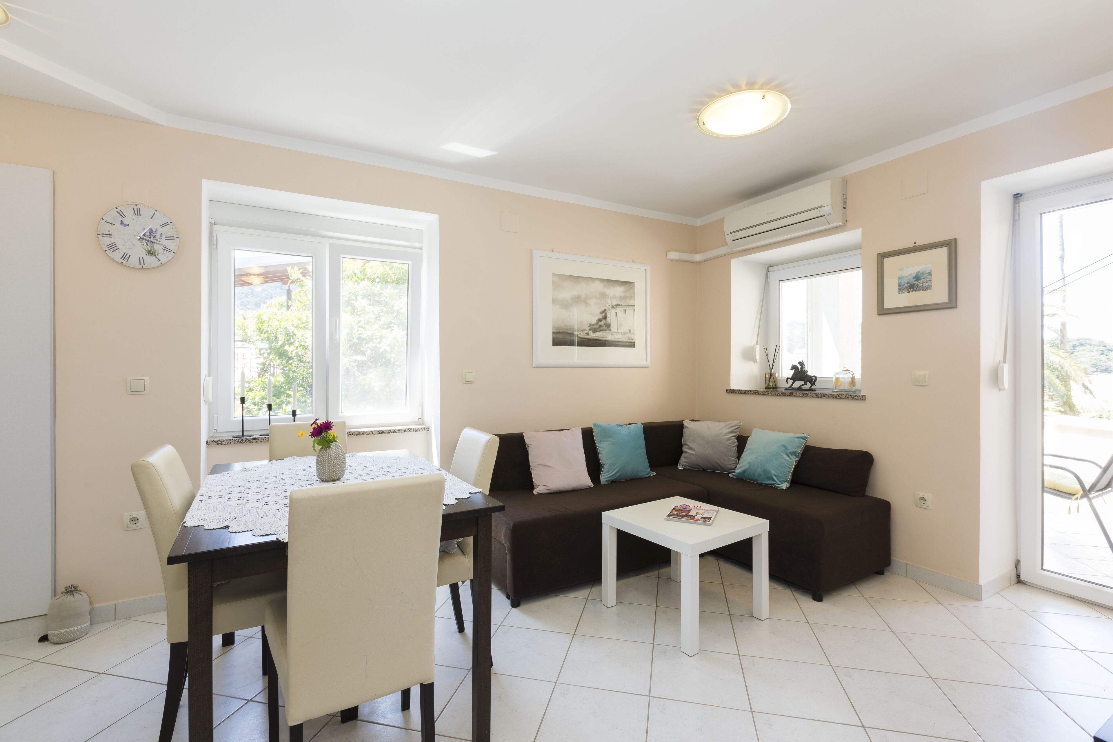 Apartment, 2 Bedrooms | Living area | Flat-screen TV