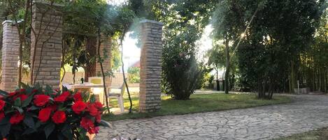 Enceinte de l’hébergement