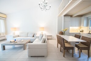 Villa, 2 Bedrooms | Living room | Flat-screen TV - Villa Armonia by halu! Villas (Kassandra)