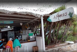 Bar sulla spiaggia