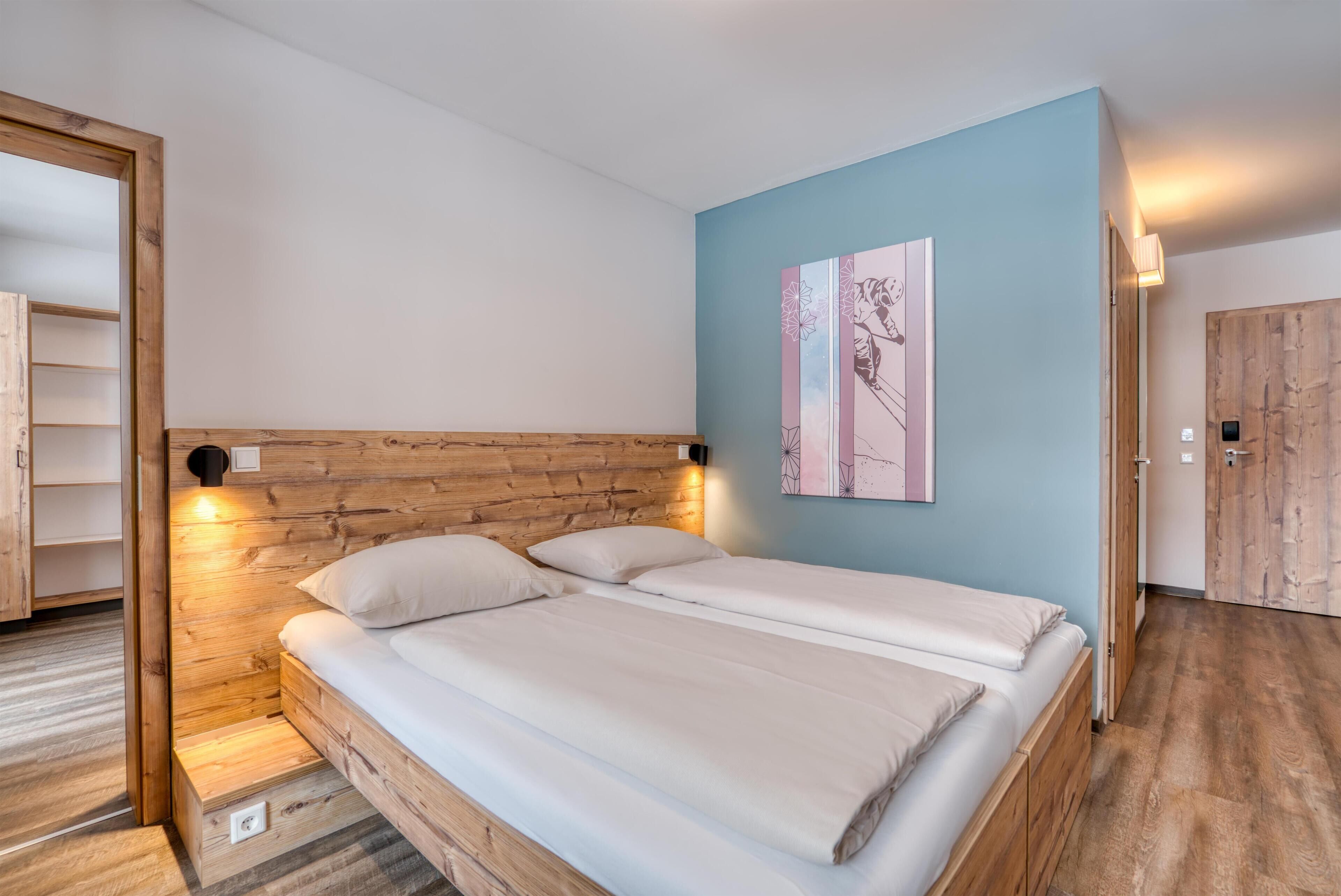 Familienzimmer, 2 Schlafzimmer, Verbindungszimmer, Talblick