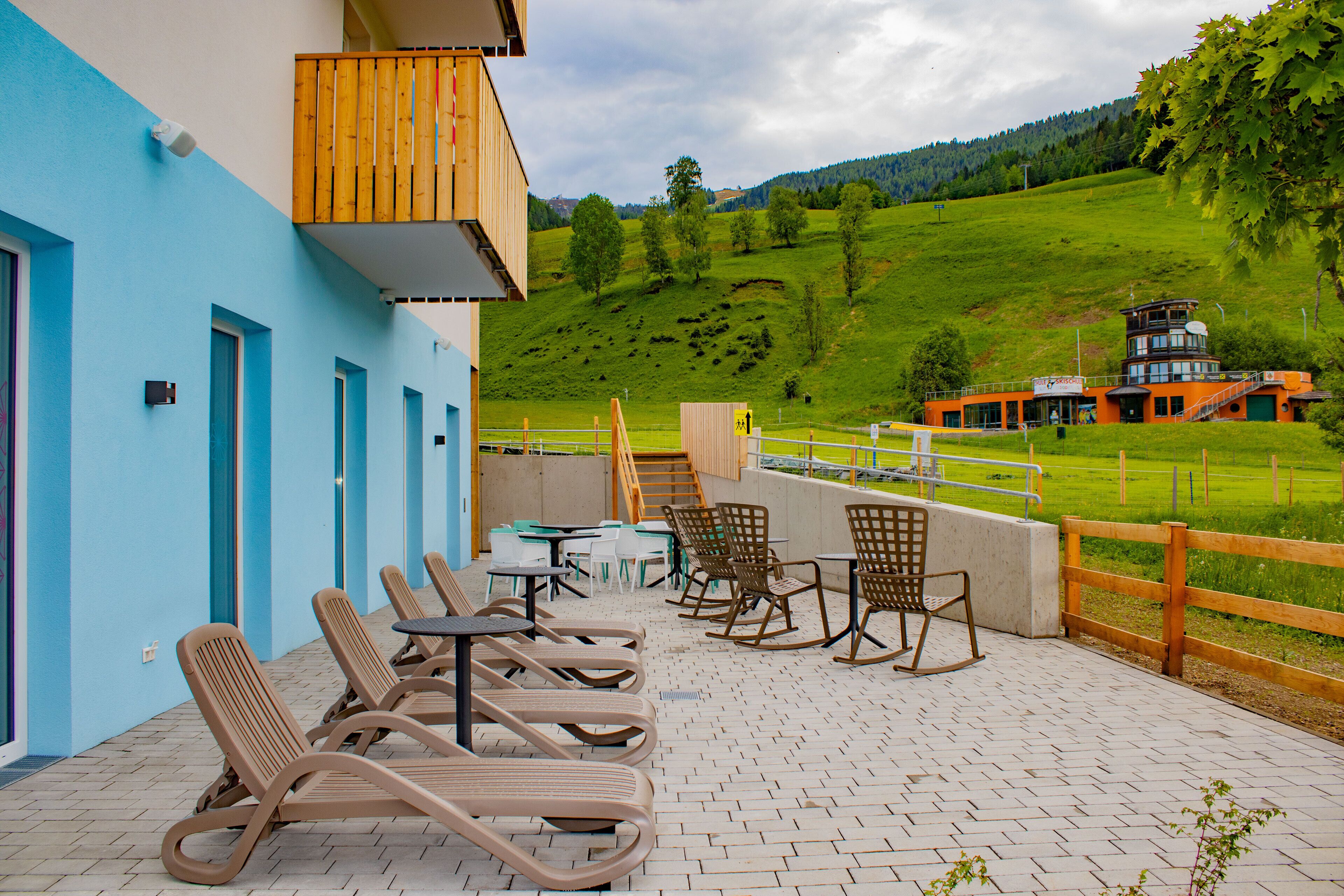 Façade de l’hébergement