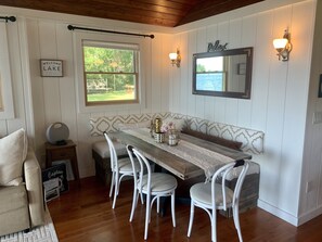 Dining - Sunset Point West facing cottage. Amazing spot RIGHT on the water!!! (Lindstrom)