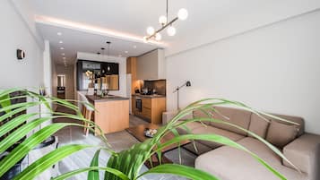 Superior appartement | Woonruimte | Flatscreentelevisie, Netflix en streamingdiensten