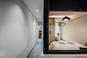 Superior-Apartment | 1 Schlafzimmer, Zimmersafe, laptopgeeigneter Arbeitsplatz