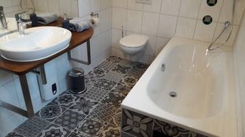 Badewanne, Handtücher