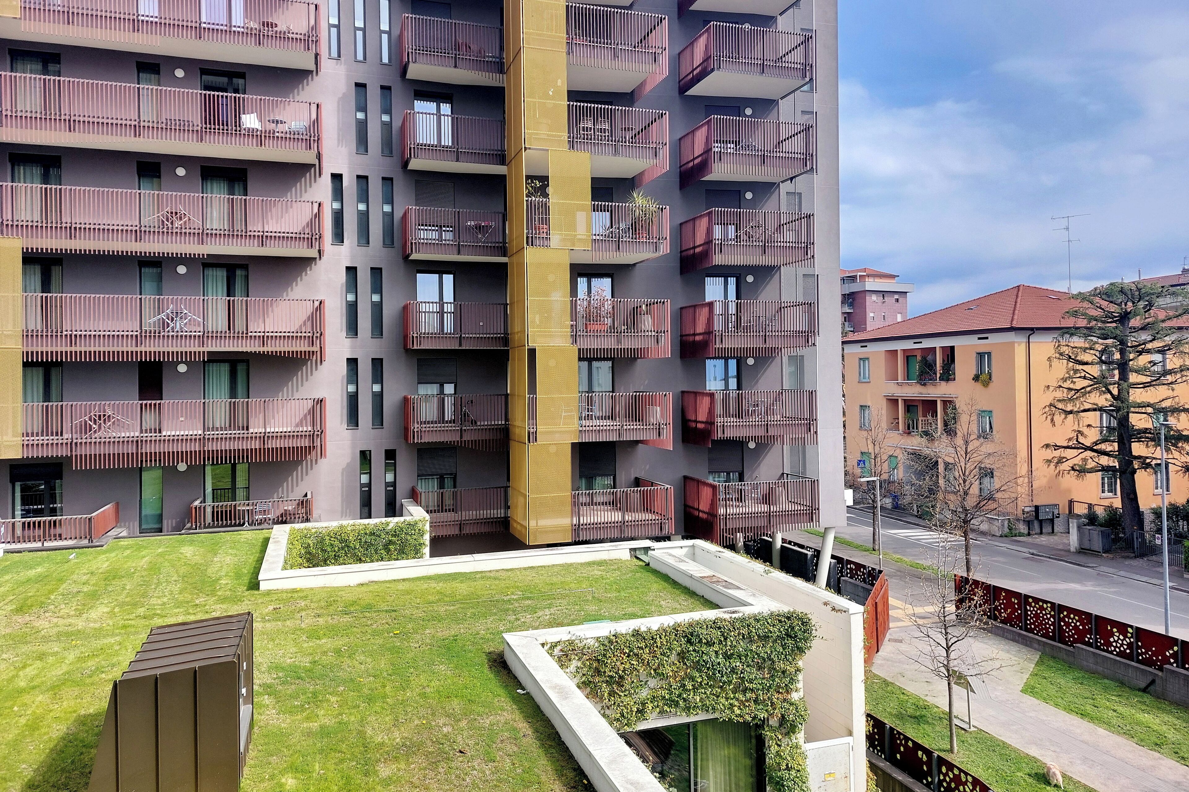 Majoituspaikan julkisivu