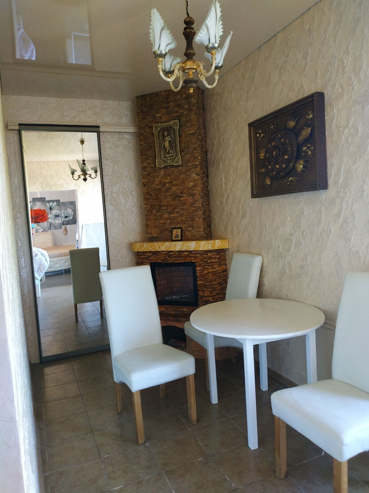 Deluxe Apartment, 1 Bedroom, Jetted Tub | Living area | TV