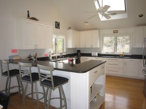 Fridge, microwave, oven, stovetop - Expansive 5BR Custom Home - Short Stroll to Mants Beach (2185) (Brewster)