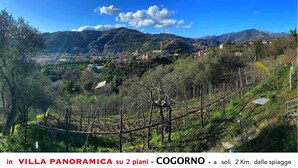 A panoramic view of Villa Panoramica on two floors, located in Coggorno, 2 km from the ski resort. - Apartment An in panoramic villa (San Salvatore)