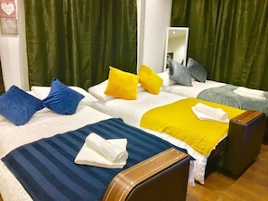 2 bedrooms, iron/ironing board, free WiFi, bed sheets