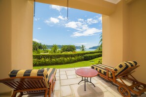 Condo Prestige, terrasse, vue sur la plage | Vue sur la plage ou l’océan