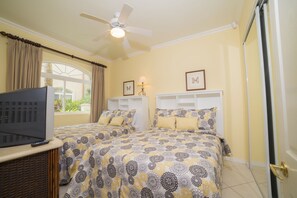 Apartamento Deluxe, 2 baños, vistas al jardín | Wifi gratis y ropa de cama