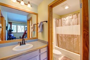 Condo (100-2 Lakeside Village) | Bathroom | Hair dryer