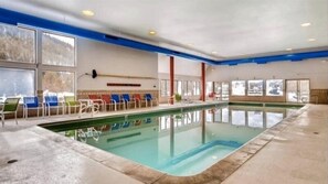 Indoor pool, outdoor pool - 2 Bedroom Mountain Condo in Lakeside Village Near Keystone Lake with Complimentary Shuttle Service (Keystone)