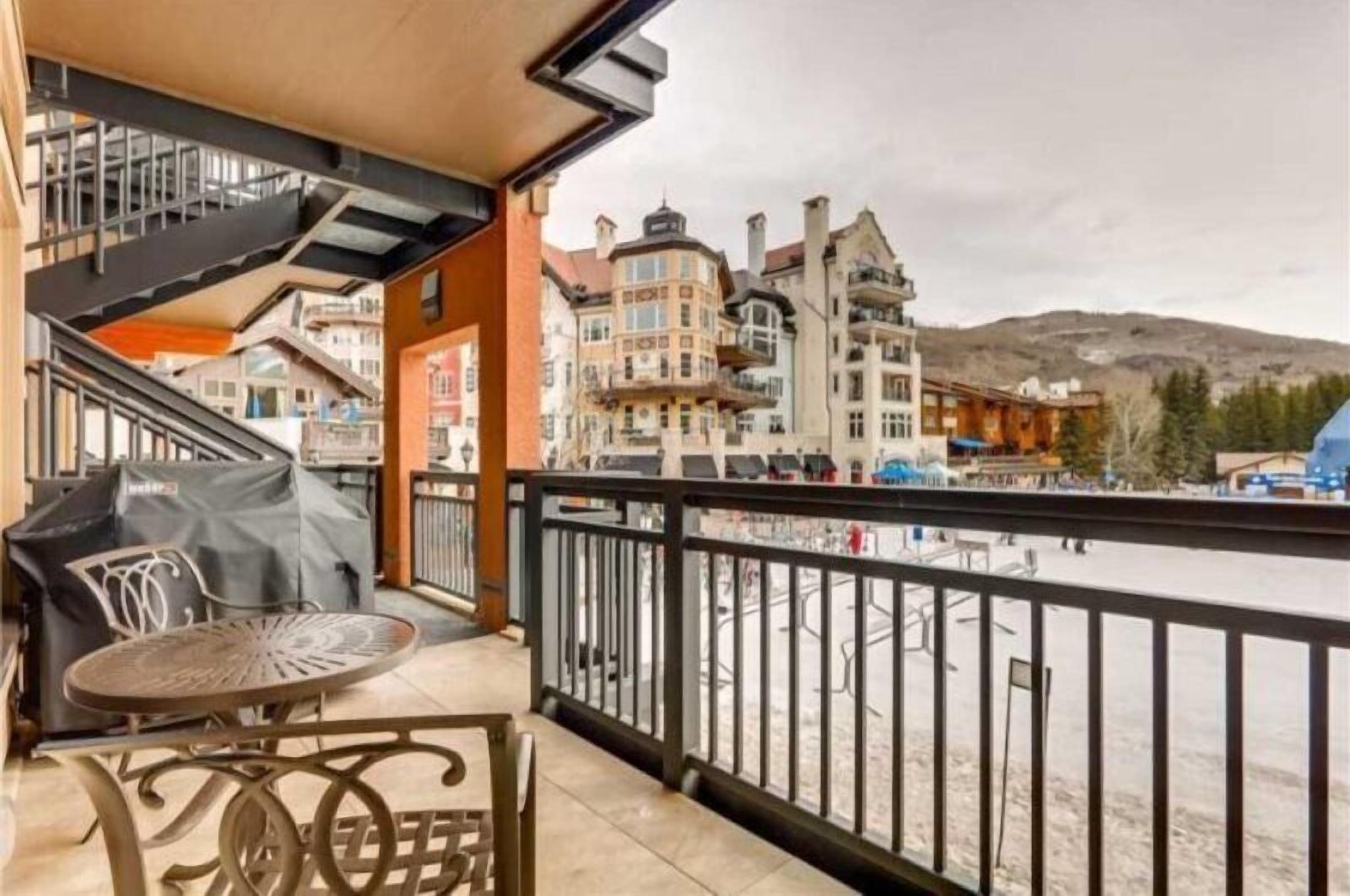 Condo (Vail Lion Square 2 Bed Platinum) | Living room | Flat-screen TV