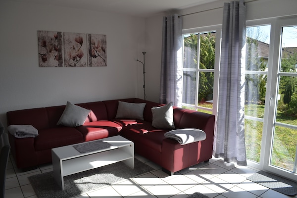 Modern und doch gemütlich ! Ferienhaus mit 6 Schlafplätzen