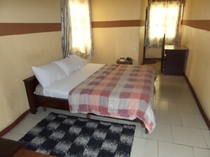 Desk, iron/ironing board, free WiFi, bed sheets