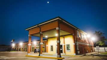 Front of property – evening/night